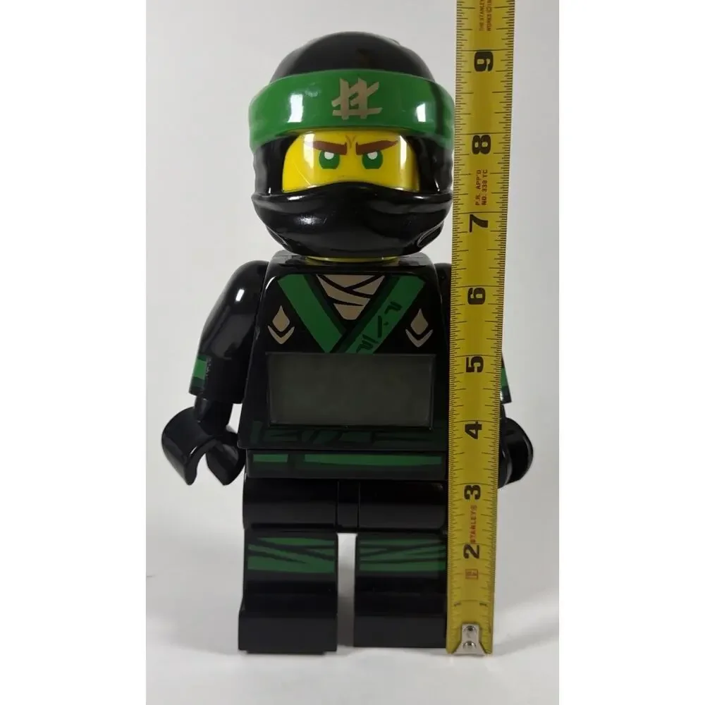 LEGO Ninjago Lloyd Green Ninja Minifigure Alarm Clock - Read